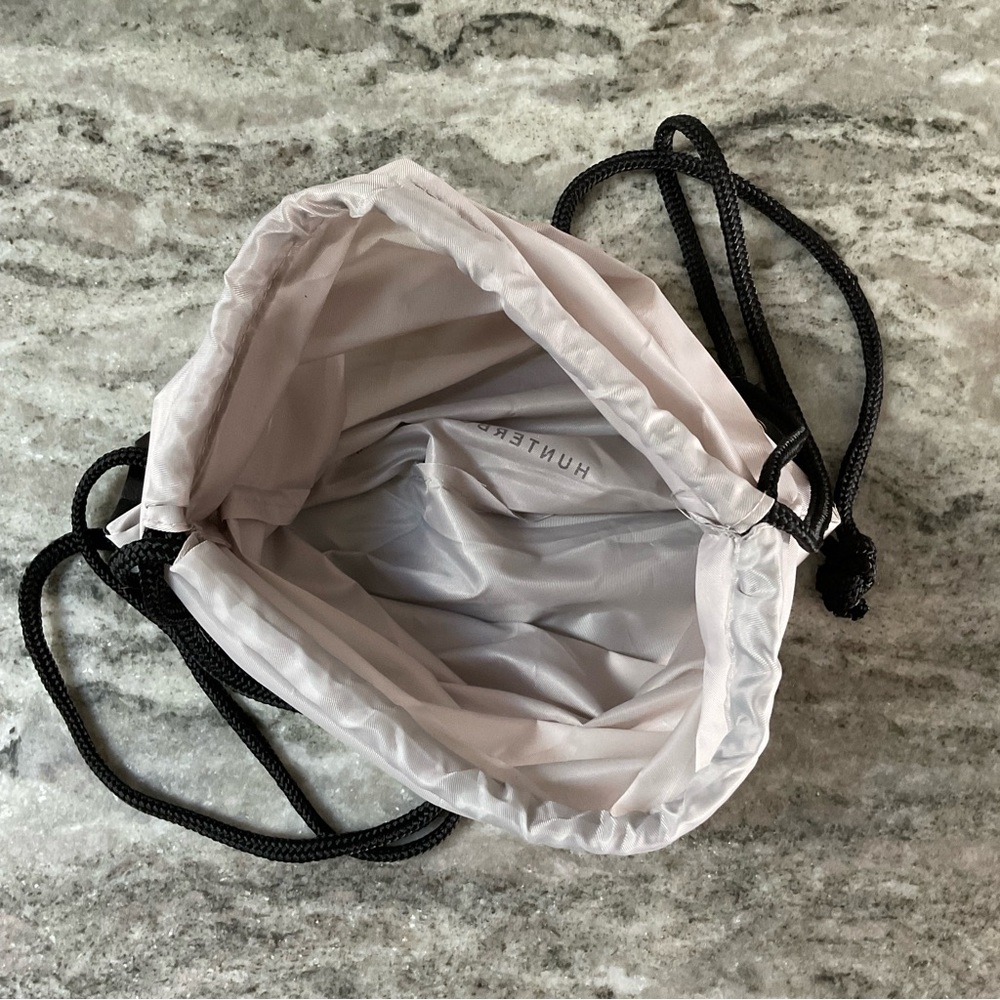 Hunter Gray Drawstring Bag/Backpack - image 5